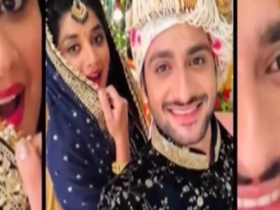 Pictures of Choti Guddan & Agastya from the sets of Guddan Tumse Na Ho Payega