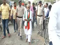 JDU's Shyam Bahadur Singh travels barefoot during elections and calls himself 'Corona'