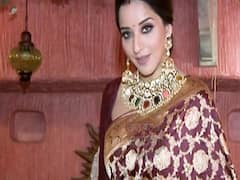 Monalisa looks ravishing as she dresses up for Neha Adhvik Mahajan's photoshoot