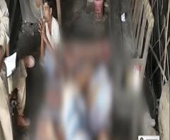 तालकटोरा इलाके में बजुर्ग की हत्या, मौके पर पुलिस फोर्स तैनात। Lucknow Police