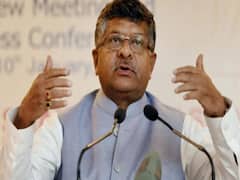Patna: Ravi Shankar Prasad's chopper blade gets damaged 