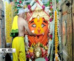 #Navratri2020 श्री क्षेत्र माहूरच्या रेणुकामातेचं दर्शन 'माझा'वर,भक्तांविना माहूरगडावर यंदा शुकशुकाट