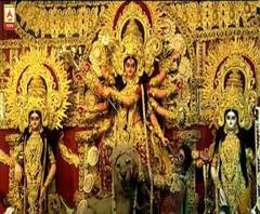 একডালিয়া এভারগ্রিনে ষোড়শোপচারে মহাসপ্তমীর পুজো, দেখুন সরাসরি