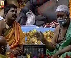 শারদ আনন্দ ২০২০: একডালিয়া এভারগ্রিনে ষোড়শ উপাচারে শুরু দুর্গাপুজো, দেখুন সরাসরি