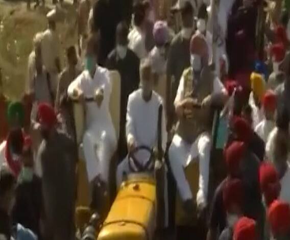 Farm Laws|Rahul Gandhi Speech | इंग्रजांप्रमाणे शेतकऱ्यांचा कणा मोडण्याचं सरकारचं काम : राहुल गांधी 