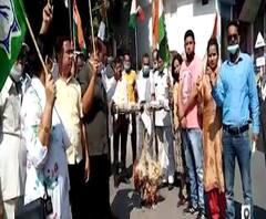 हरक सिंह के खिलाफ कांग्रेस का प्रदर्शन | ABP GANGA 