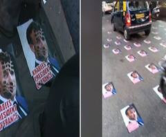 फ्रान्समध्ये पैगंबर अवमानाप्रकरणी तिघांची हत्या, फ्रान्सच्या राष्ट्रपतींचा निषेध करत पोस्टर्स पायदळी