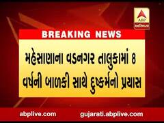 મહેસાણાના વડનગરમાં 8 વર્ષની બાળકી સાથે દુષ્કર્મનો પ્રયાસ, જુઓ વીડિયો 