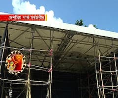 শারদ আনন্দ ২০২০: আমার পুজো | দেশপ্রিয় পার্ক সর্বজনীনের এবারের থিম ‘বন্ধনে মুক্তির আনন্দ’, পুজো প্রস্তুতি ঘুরে দেখলেন অভিনেত্রী অরুণিমা ঘোষ