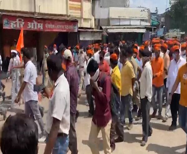 तुळजापूरमधल्या ठोक मोर्चा प्रकरणी सात आयोजकांवर गुन्हा; याच मोर्चात संभाजीराजेंची उपस्थिती