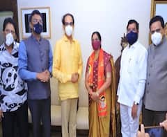 MLA Geeta Jain joins Shiv Sena | अपक्ष आमदार गीता जैन यांचा शिवसेनेत प्रवेश