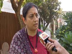 Smriti Irani targets Sonia Gandhi & Kamal Nath over item comment