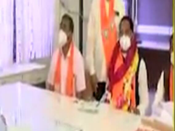 Gujarat assembly bypoll: લીંબડીમાં ભાજપના ઉમેદવાર કિરીટસિંહ રાણાએ ફોર્મ ભર્યુ