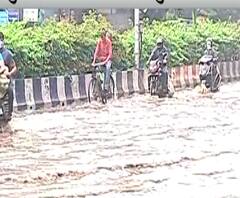 Pune Rains | पुण्यातील सिंहगड रस्त्याला नदीचं स्वरुप, रात्रभराच्या पावसामुळे रस्ता पाण्याखाली