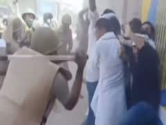 Hathras: Police baton charge nuisance creating political party workers