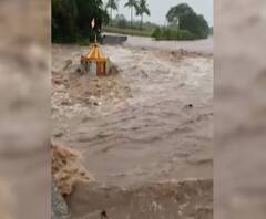 Sangli Rainfall | सांगली - खानापूर तालुक्यात ढगफुटीसदृश पाऊस, अग्रणी नदीला पूर