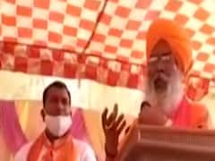 UP By-polls: BJP MP Sakshi Maharaj raises ques over land for crematorium & cemetery