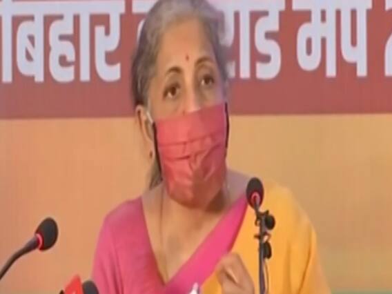 Bihar Election 2020: वित्त मंत्री Nirmala Sitharaman ने BJP का चुनावी घोषणा पत्र जारी किया