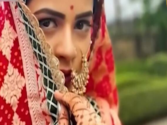 Actress Jigyasa Singh aka Heer flaunts her bridal look 