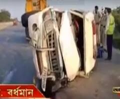 এক ঝলকে: কাঁকসায় দুই নম্বর জাতীয় সড়কে দুর্ঘটনার কবলে পুলিশের গাড়ি, আজ টিটাগড়ে তৃণমূলের শান্তিমিছিল, সঙ্গে অন্য খবর 