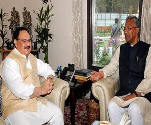 Delhi में विधायक, दून में हलचल, CM Rawat ने JP Nadda से मांगा समय| Uttarakhand Prime | ABP Ganga