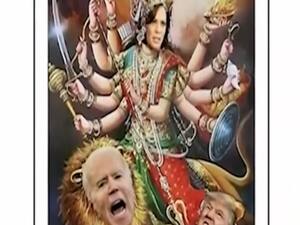 कमला हैरिस की भतीजी के मां दुर्गा वाले ट्वीट पर मचा हंगामा, विवाद के बाद किया डिलीट