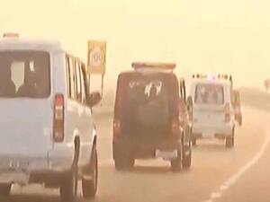 Hathras family traveling with heavy security | Namaste Bharat Full