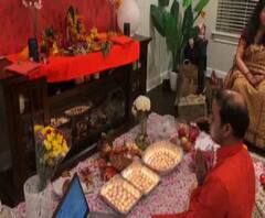 শারদ আনন্দ ২০২০: করোনার জেরে প্রবাসে বন্ধ বেশিরভাগ বারোয়ারি পুজো, টেক্সাসের অস্টিনে বাড়িতেই দেবীর আরাধনা