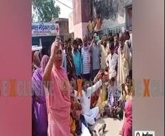 देवरिया : दो पक्षों में जमकर हुआ विवाद,जाम हटाने पहुंची पुलिस से झड़प | ABP GANGA 