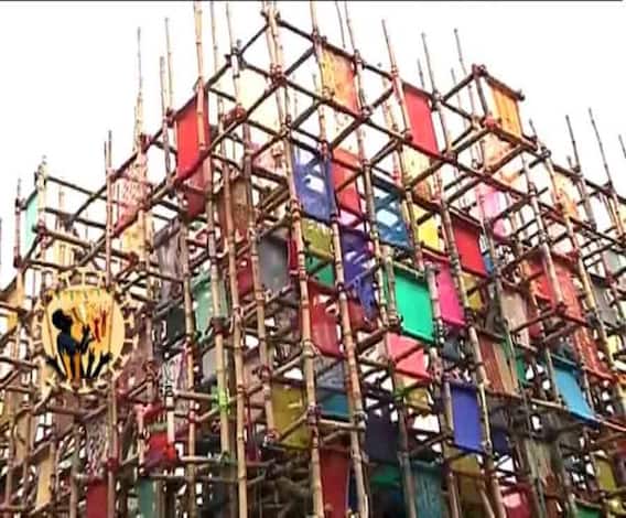 শারদ আনন্দ ২০২০: দমদম পার্ক সর্বজনীনের এবারের থিম, 'বিনির্মাণ'