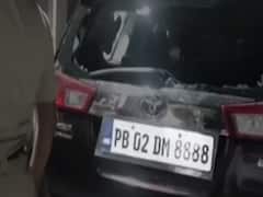 Punjab: BJP president's car attacked at toll plaza