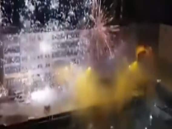 Paris: Unidentified people launch attack on police station with fireworks 