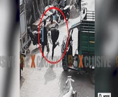 आगरा- सेल्समैन हत्याकांड का CCTV फुटेज,कल सुबह सेल्समैन की हत्या कर हुए थे फरार | ABP GANGA 