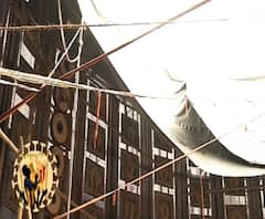 শারদ আনন্দ ২০২০: করোনা আবহে এবার গৌরীবেড়িয়া সর্বজনীনে মাস্ক পরবেন দেবী দুর্গাও