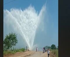 Jalna Pipeline | पाईपलाईन फुटल्याने लाखो लिटर पाणी वाया; जालना शहराचा पाणी पुरवठा तीन दिवस बंद 