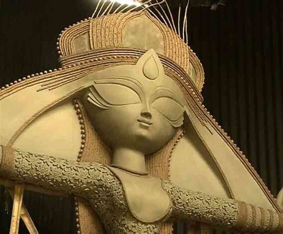 শারদ আনন্দ ২০২০: ৬১তম বছরে বেহালা নূতন সঙ্ঘের পুজোয় শিল্পী সনাতন দিন্দার নতুন এক্সপেরিমেন্ট..কী তা জেনে নিন