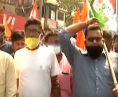 বাগনান বনধের মধ্যেই বিজেপির মিছিল আটকাল পুলিশ, চলল লাঠি, পাল্টা মিছিল তৃণমূলের 