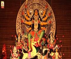 শারদ আনন্দ 2020: চালতাবাগানে এবার এক চালচিত্রে দুর্গা পরিবার, জায়ান্ট স্ক্রিনে সপ্তমীর পুজোর সম্প্রচার