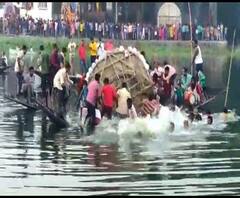 বিসর্জনের সময় দুর্ঘটনা, মুর্শিদাবাদে জোড়া নৌকাডুবিতে ডুবে ৫ জনের মৃত্যু