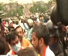 West Bengal BJP Leader Murder | भाजप नेत्याच्या हत्येनंतर पश्चिम बंगालमध्ये तुफान राडा