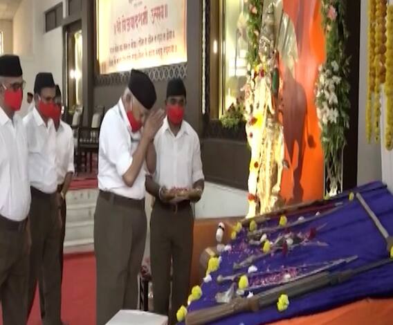 Dussehra 2020 | संघाचा विजयादशमी उत्सव हडगेवार सभागृहात; दरवर्षीचे पथसंचलन रद्द
