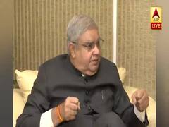 State of West Bengal is scary, says Governor Jagdeep Dhankhar