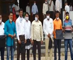 Rural News | येवल्यात सकल मराठा समाजाच्या कार्यकर्त्यांचं आंदोलन | माझं गाव माझा जिल्हा | ABP Majha