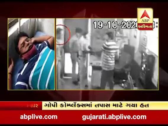 ભાવનગરમાં IPS સફિન હસનનો વિડીયો પાર્લર સંચાલક સાથે  ધોલ ધપાટ કરતો વિડીયો વાયરલ