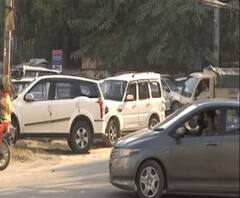 गलत पार्किंग की तो कार 'पार' | ABP GANGA 