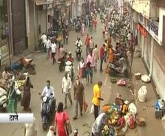 Dussehra 2020 | कोरोना काळात ठाणेकरांचा समजूतदारपणा; दरवर्षी गजबजणाऱ्या बाजारपेठेत यंदा कमी गर्दी