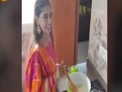 Newly-wed Niti Taylor cooks delicious food 