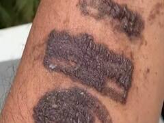 Quarantine स्टैंप की स्याही में कुछ गड़बड़ है?