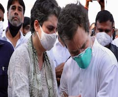 Rahul और Priyanka Gandhi को फॉर्मूला-1 गेस्ट हाउस लाया गया | Hathras Case | ABP Ganga