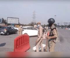 नोएडा-DND पर भारी पुलिसबल तैनात,राहुल-प्रियंका को रोकने के लिए फोर्स की तैनाती